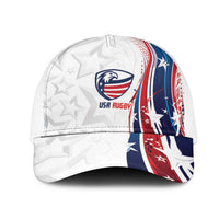 2026 Rugby Nations Series United States Mesh Trucker Cap Bald Eagle Heritage