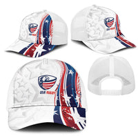 2026 Rugby Nations Series United States Mesh Trucker Cap Bald Eagle Heritage