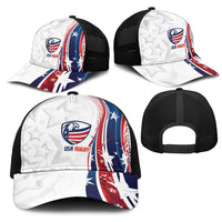 2026 Rugby Nations Series United States Mesh Trucker Cap Bald Eagle Heritage