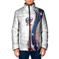 2026 Rugby Nations Series Custom United States Padded Jacket Bald Eagle Heritage