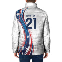 2026 Rugby Nations Series Custom United States Padded Jacket Bald Eagle Heritage