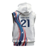 2026 Rugby Nations Series Custom United States Sleeveless Hoodie Bald Eagle Heritage