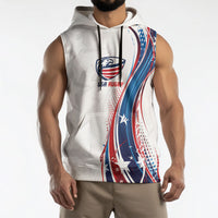 2026 Rugby Nations Series Custom United States Sleeveless Hoodie Bald Eagle Heritage