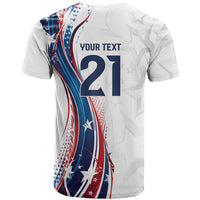 2026 Rugby Nations Series Custom United States T Shirt Bald Eagle Heritage