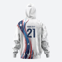 2026 Rugby Nations Series Custom United States Zip Hoodie Bald Eagle Heritage