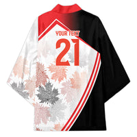 2026 Rugby Nations Series Custom Canada Kimono Les Rouges Maple Leaf