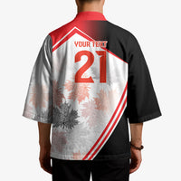 2026 Rugby Nations Series Custom Canada Kimono Les Rouges Maple Leaf