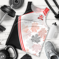 2026 Rugby Nations Series Custom Canada Men Tank Top Les Rouges Maple Leaf