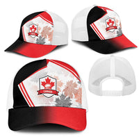 2026 Rugby Nations Series Canada Mesh Trucker Cap Les Rouges Maple Leaf