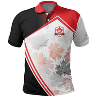 2026 Rugby Nations Series Custom Canada Polo Shirt Les Rouges Maple Leaf