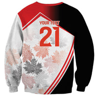 2026 Rugby Nations Series Custom Canada Sweatshirt Les Rouges Maple Leaf