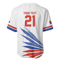 2026 Rugby Nations Series Custom Chile Baseball Jersey Los Condores Eagle Bold Stripes Pride