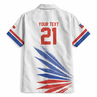 2026 Rugby Nations Series Custom Chile Hawaiian Shirt Los Condores Eagle Bold Stripes Pride