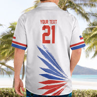 2026 Rugby Nations Series Custom Chile Hawaiian Shirt Los Condores Eagle Bold Stripes Pride