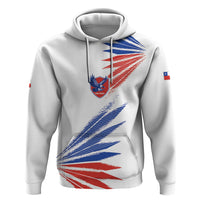 2026 Rugby Nations Series Custom Chile Hoodie Los Condores Eagle Bold Stripes Pride