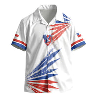 2026 Rugby Nations Series Custom Chile Kid Hawaiian Shirt Los Condores Eagle Bold Stripes Pride