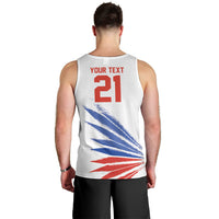 2026 Rugby Nations Series Custom Chile Men Tank Top Los Condores Eagle Bold Stripes Pride
