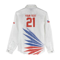 2026 Rugby Nations Series Custom Chile Women Casual Shirt Los Condores Eagle Bold Stripes Pride
