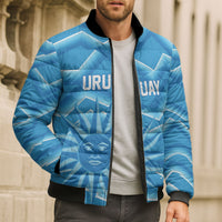 2026 Rugby Nations Series Custom Uruguay Bomber Puffer Jacket Los Teros Sun Of May