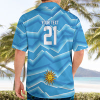 2026 Rugby Nations Series Custom Uruguay Hawaiian Shirt Los Teros Sun Of May