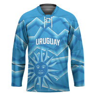2026 Rugby Nations Series Custom Uruguay Hockey Jersey Los Teros Sun Of May