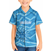 2026 Rugby Nations Series Custom Uruguay Kid Hawaiian Shirt Los Teros Sun Of May