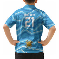 2026 Rugby Nations Series Custom Uruguay Kid Hawaiian Shirt Los Teros Sun Of May