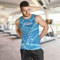 2026 Rugby Nations Series Custom Uruguay Men Tank Top Los Teros Sun Of May