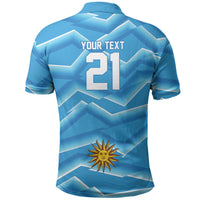 2026 Rugby Nations Series Custom Uruguay Polo Shirt Los Teros Sun Of May
