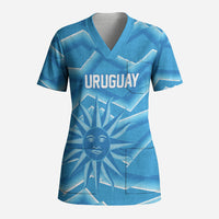 2026 Rugby Nations Series Custom Uruguay Scrub Top Los Teros Sun Of May
