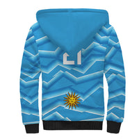 2026 Rugby Nations Series Custom Uruguay Sherpa Hoodie Los Teros Sun Of May