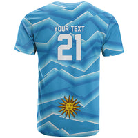 2026 Rugby Nations Series Custom Uruguay T Shirt Los Teros Sun Of May