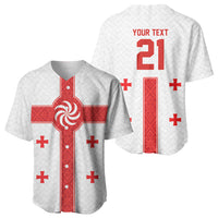 2026 Rugby Nations Series Custom Georgia Baseball Jersey Lelo Warriors