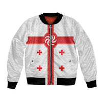 2026 Rugby Nations Series Custom Georgia Bomber Jacket Lelo Warriors
