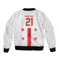 2026 Rugby Nations Series Custom Georgia Bomber Jacket Lelo Warriors