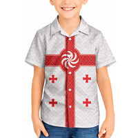 2026 Rugby Nations Series Custom Georgia Hawaiian Shirt Lelo Warriors