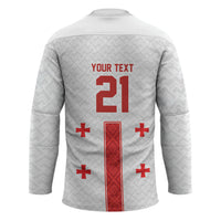 2026 Rugby Nations Series Custom Georgia Hockey Jersey Lelo Warriors