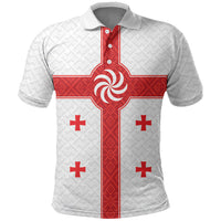 2026 Rugby Nations Series Custom Georgia Polo Shirt Lelo Warriors