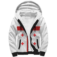 2026 Rugby Nations Series Custom Georgia Sherpa Hoodie Lelo Warriors