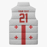2026 Rugby Nations Series Custom Georgia Sleeveless Puffer Jacket Lelo Warriors