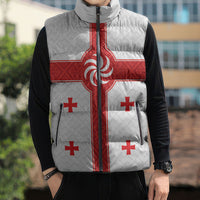 2026 Rugby Nations Series Custom Georgia Sleeveless Puffer Jacket Lelo Warriors
