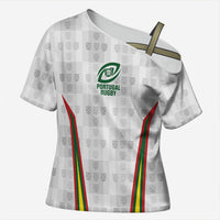 2026 Rugby Nations Series Custom Portugal Cross Shoulder Shirt Atlantic XV Pride