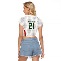 2026 Rugby Nations Series Custom Portugal Raglan Cropped T Shirt Atlantic XV Pride