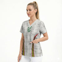 2026 Rugby Nations Series Custom Portugal Scrub Top Atlantic XV Pride