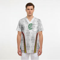 2026 Rugby Nations Series Custom Portugal Scrub Top Atlantic XV Pride