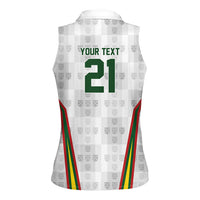 2026 Rugby Nations Series Custom Portugal Women Sleeveless Polo Shirt Atlantic XV Pride