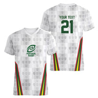 2026 Rugby Nations Series Custom Portugal Women V-Neck T-Shirt Atlantic XV Pride