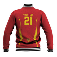 2026 Rugby Nations Series Custom Romania Baseball Jacket Stejarii Oaks Carpathian Pattern
