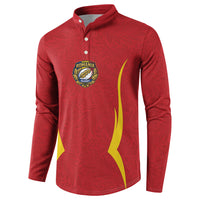 2026 Rugby Nations Series Custom Romania Button Sweatshirt Stejarii Oaks Carpathian Pattern
