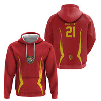 2026 Rugby Nations Series Custom Romania Hoodie Stejarii Oaks Carpathian Pattern